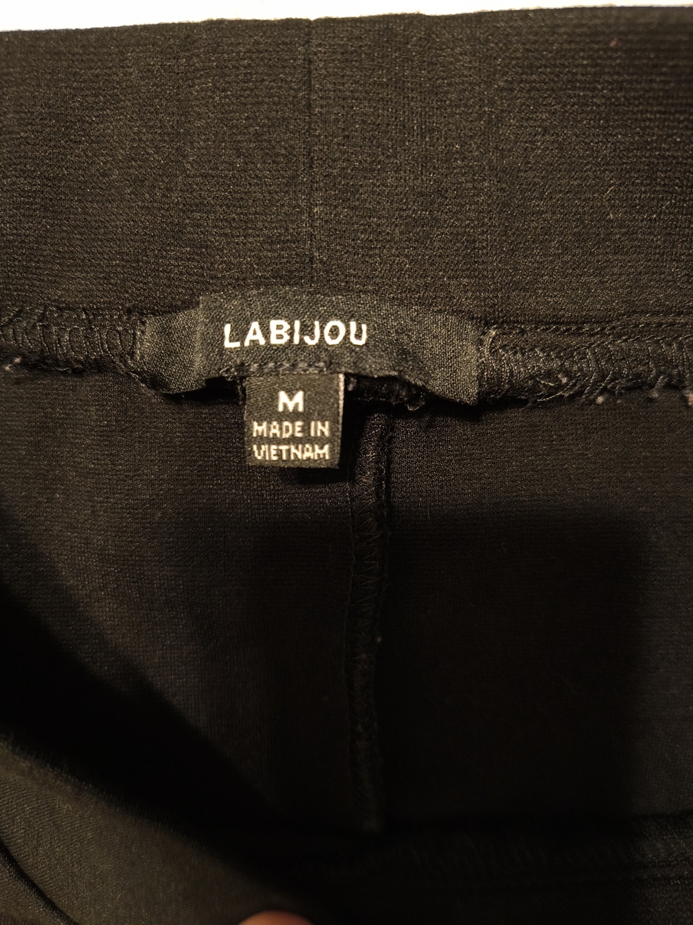 LABIJOU Black Pencil Skirt - Medium